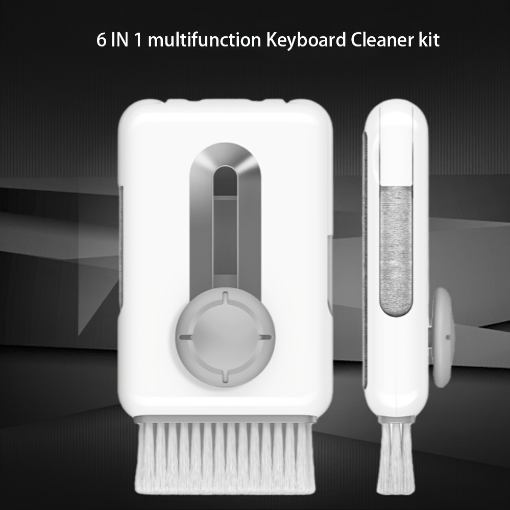 6pcds Keyboard Cleaning Soft Brush Cleaning Kit Laptop Cleaner, Computer  Screen Cleaning Brush Tool Multi-Function Cleaner Kit Universal Dust Cleaner