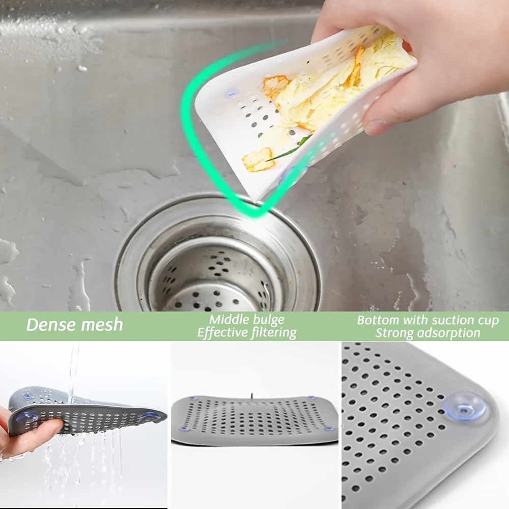 Silicone Anti Blocking Filter For Sink, Bathtub, Shower, And