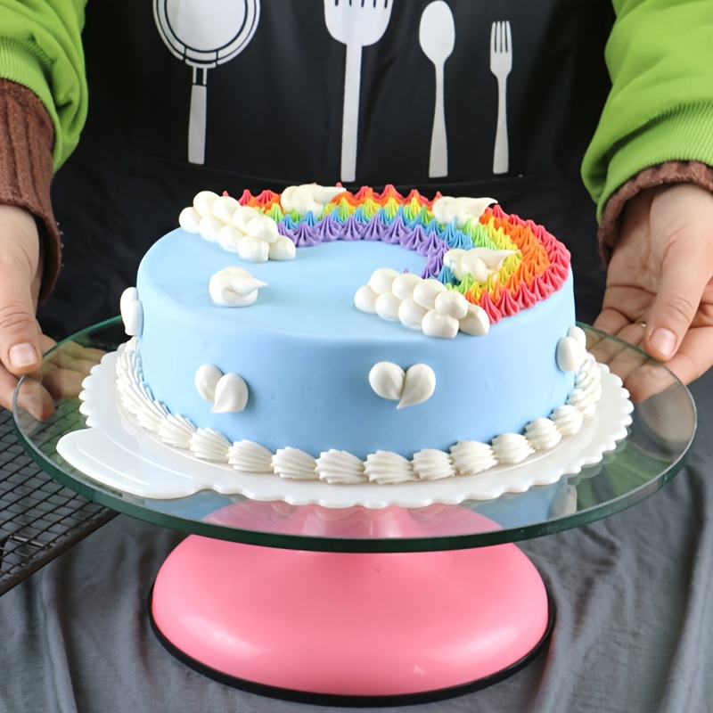 SHOWERORO 1 juego de cubierta rectangular para tartas, bandeja para tartas  de boda, bandejas para comida, cubierta de cúpula de postre, bandeja para