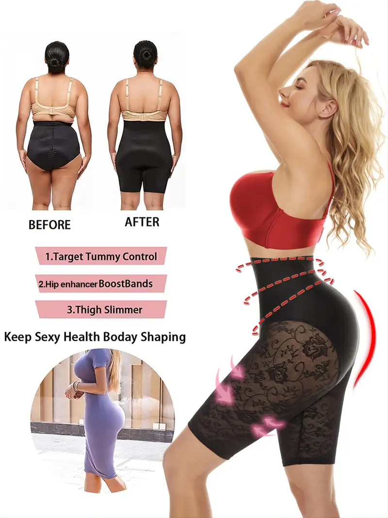 Women Tummy Control Shorts Skims Woman Full Body Shaping Shapewear Tights  Ladies Postpartum High Waisted Panties Female Smoothing Belly Belts Panty  Women's Backless Slimming Underwear, Today's Best Daily Deals