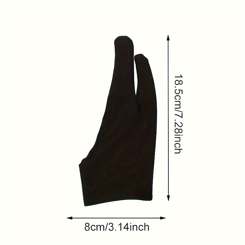 Smudge Resistant Drawing Gloves Keep Your Artwork Clean - Temu