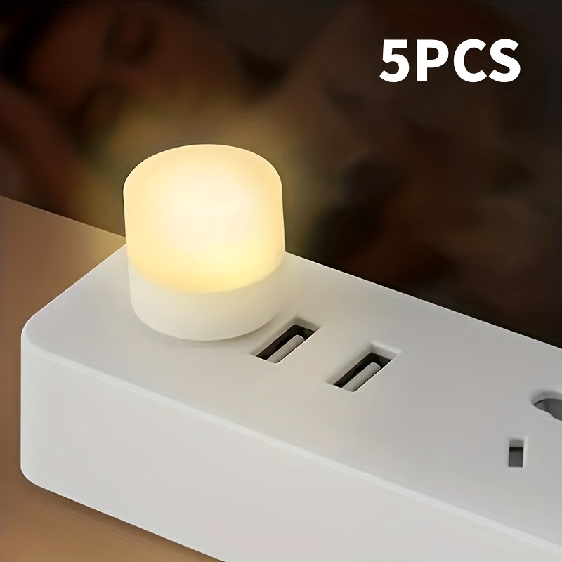 

Usb Night-light Dormitory Charging Treasure Computer Mobile Power Charging Head Led Lamp