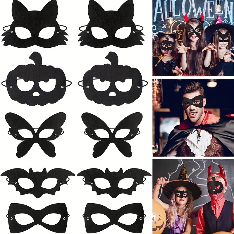 Halloween Mask Superhero Masks Cosplay Costumes Mask Felt - Temu