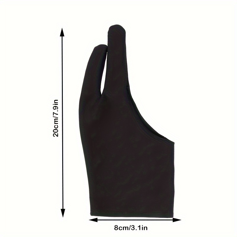 Anti touch Two finger Hand Painting Gloves For Tablet - Temu