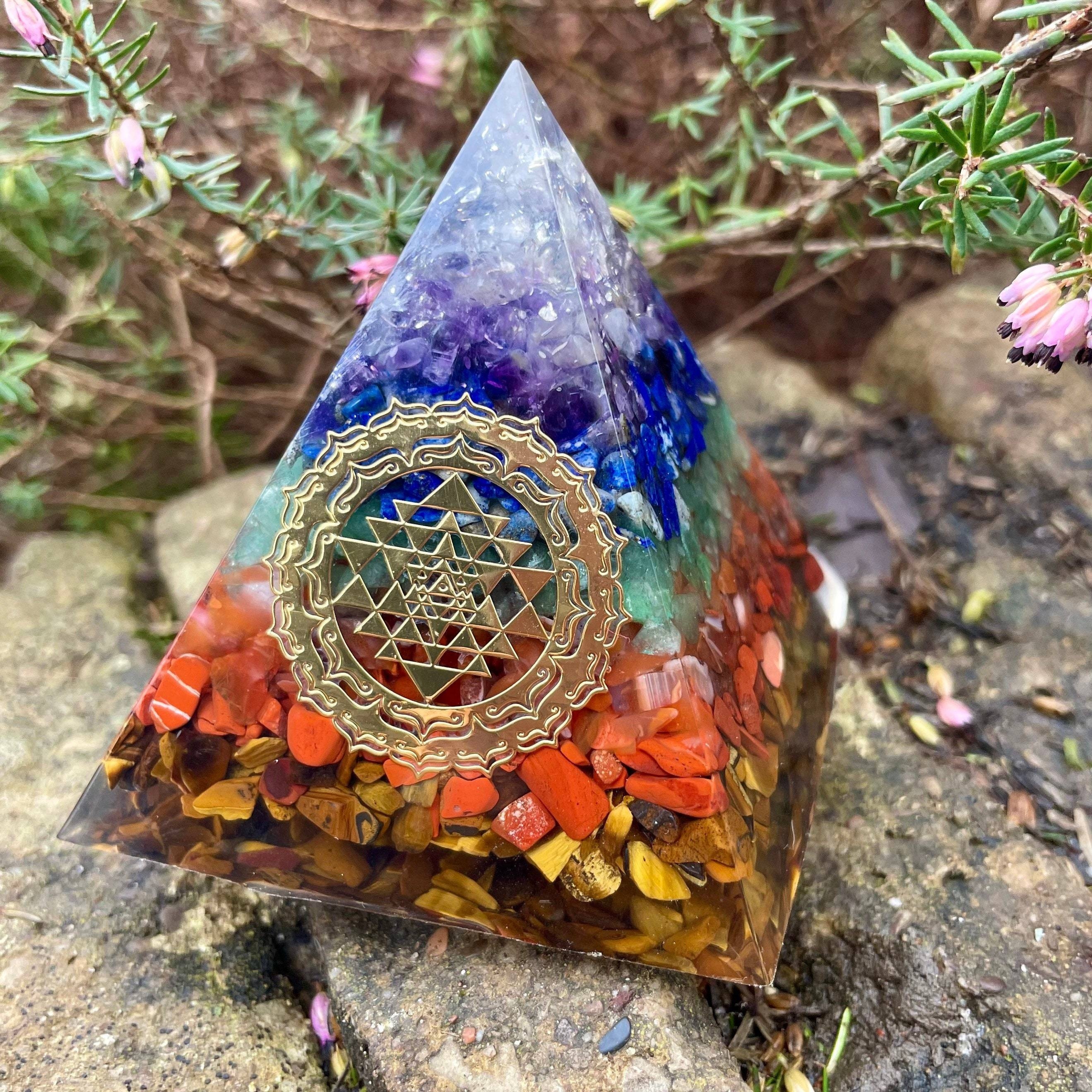 Seven Chakra Orgonite Tumbled Stones – www.