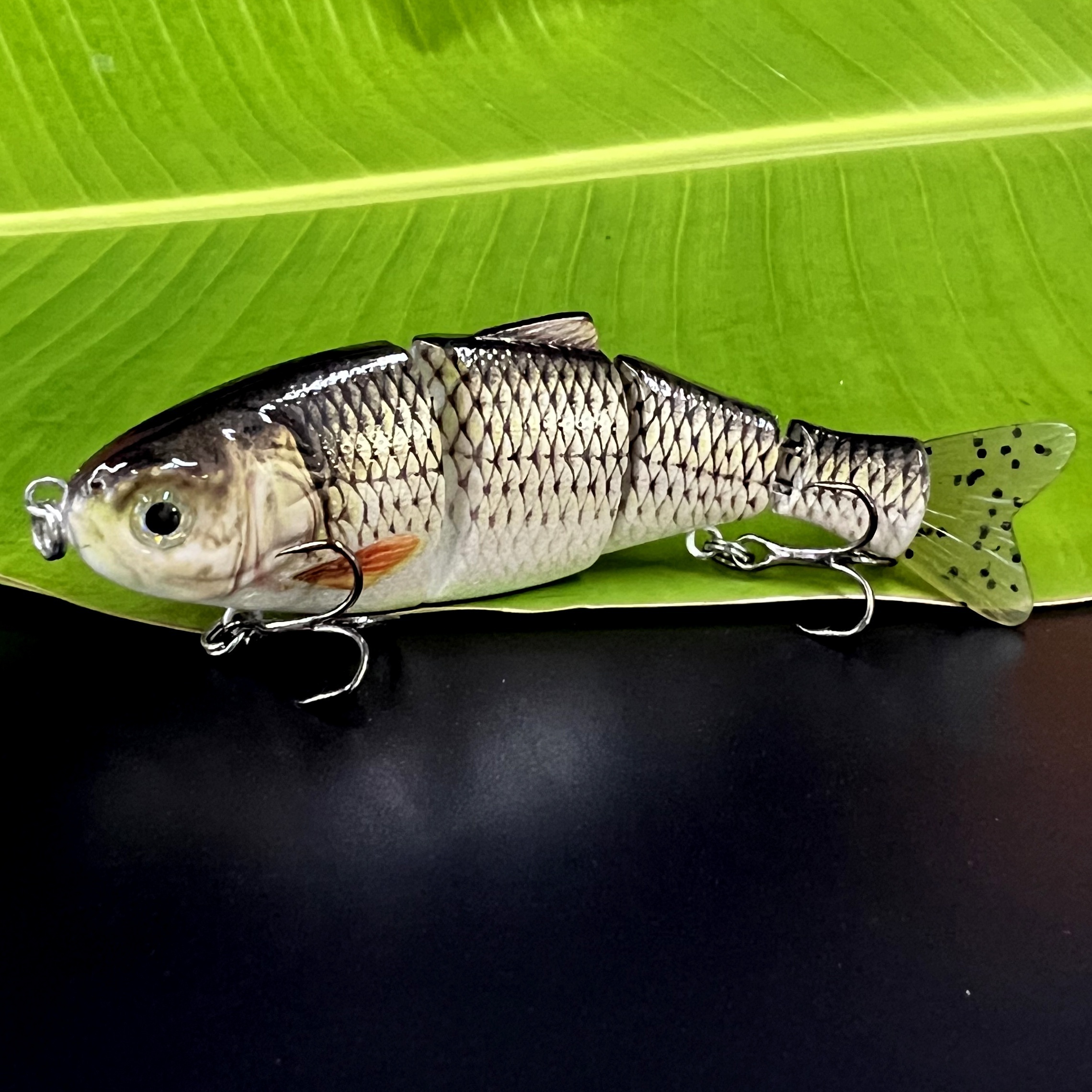 Bionic Perch Fishing Lure - Multi-Jointed, Multi-Section Freshwater and  Saltwater Tackle with Realistic Movement