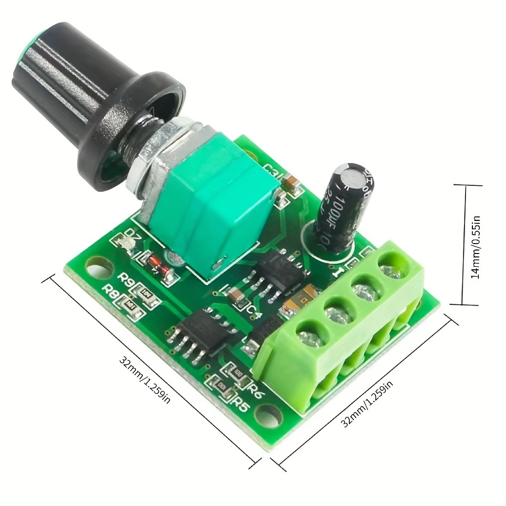 dc 1 8v 3v 5v 6v 12v 2a 1803bk pwm motor speed controller low voltage motor speed regulator switch pwm adjustable drive module details 1