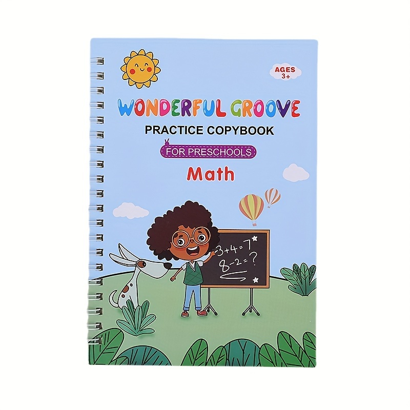 English Groove Magic Practice Copybook Children's Book - Temu