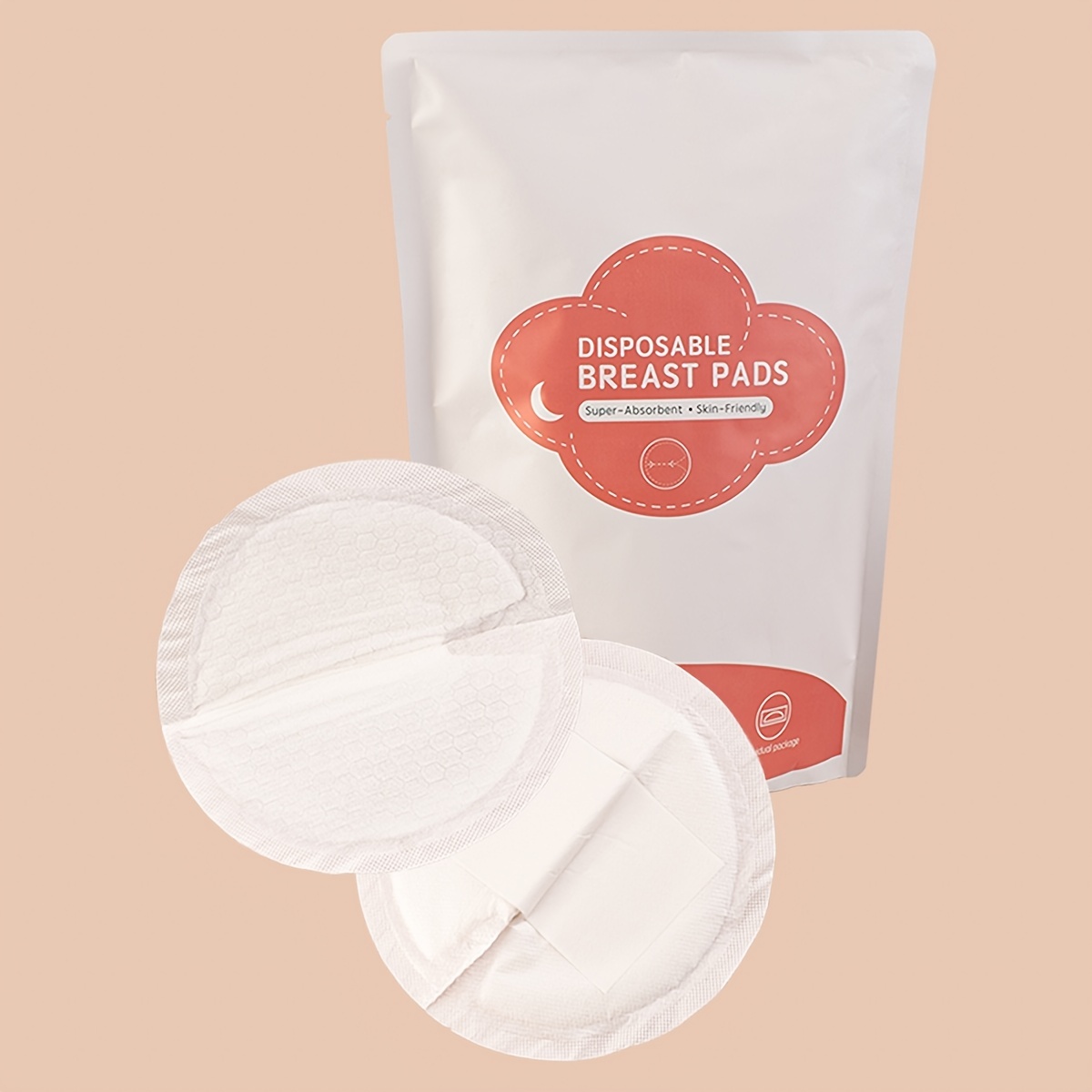 Bag High Absorbent Disposable Nursing Pads, Soft Stay Dry Milk Pad