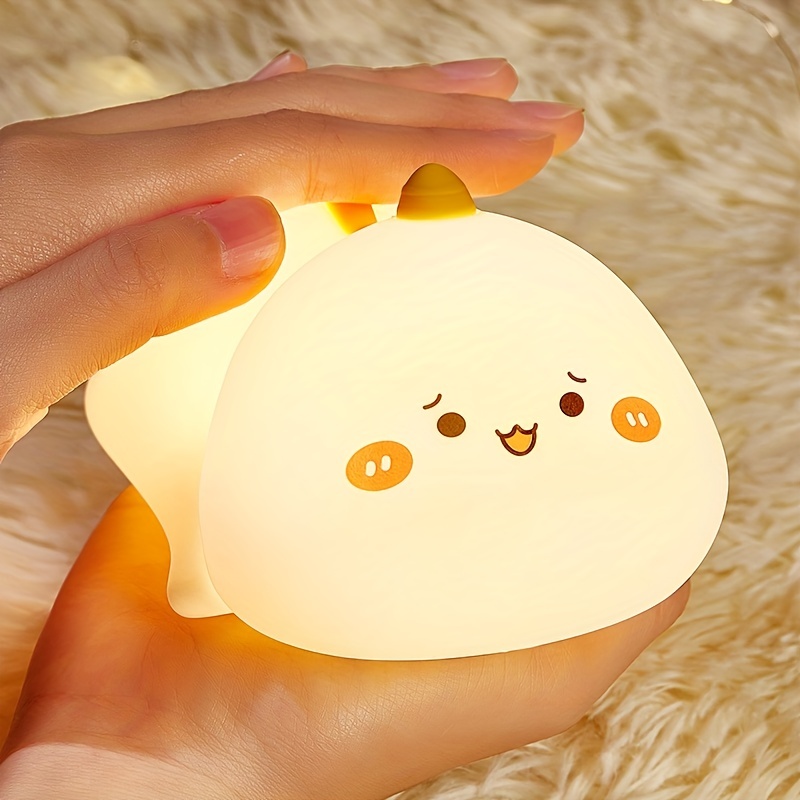 Cartoon Silicone Night Light Dinosaur Clapping Light