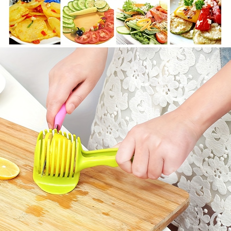 Grape Slicer Kitchen Small Fruit Slicer Tool Creative Small Tomato Cutter  Kitchen Gadget