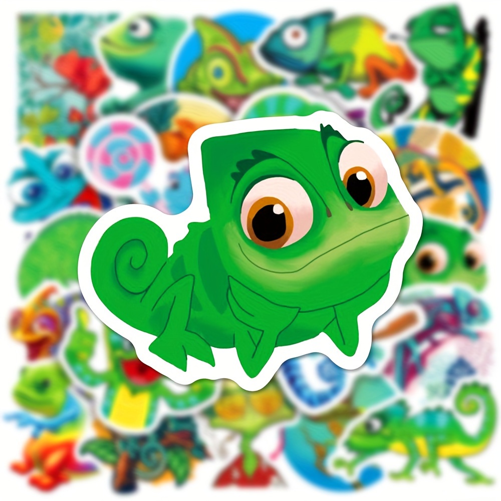 50 stuks Salamander Cartoon Koffer Stickers Leuke Trendy - Temu
