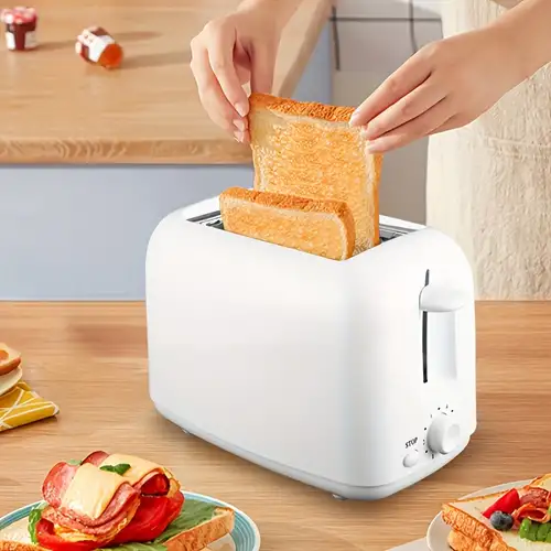 2 Toaster, Easy To Clean Breader Toaster Toaster 2 Wide Slot, Extra Wide  Slots For Toasting Bagels, Breakfast Maker, Small Kitchen Appliance - Temu