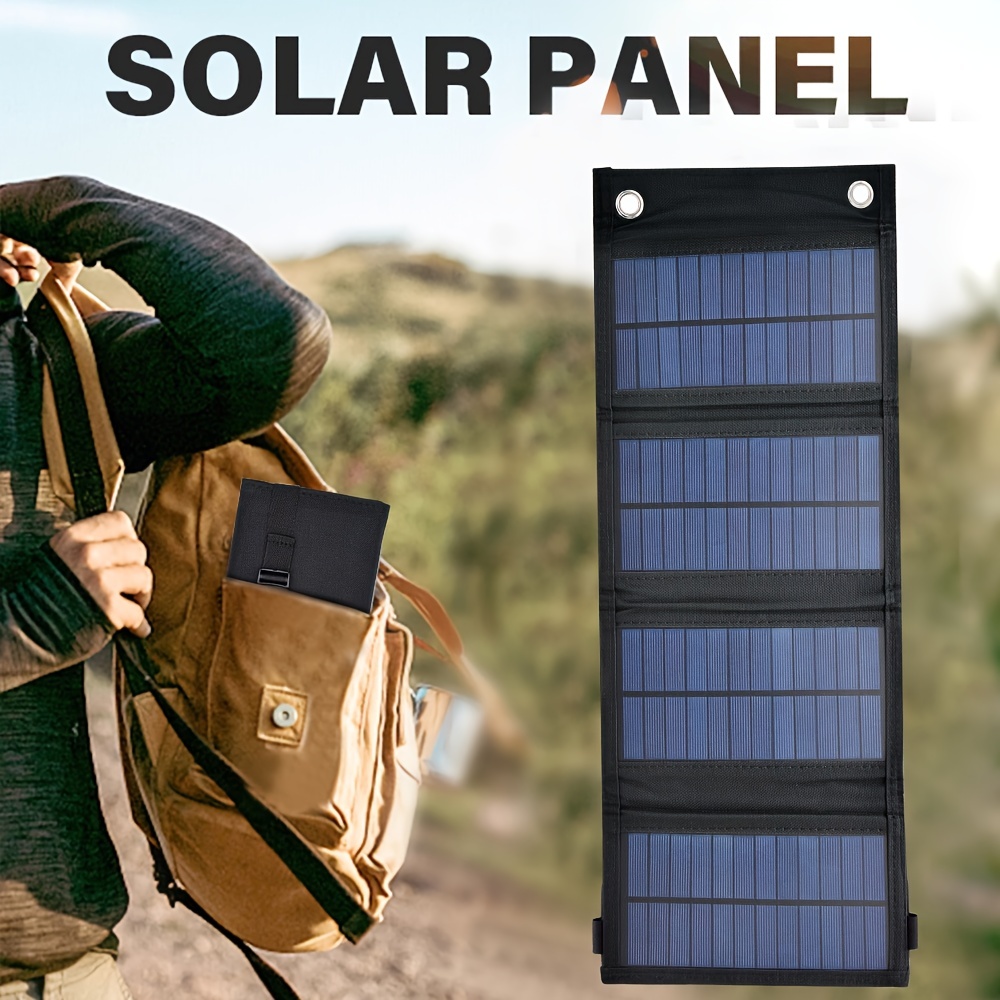 Acquista Dagu 10W 5V Caricatore per pannello solare in silicio  monocristallino Porta USB per cellulare da campeggio