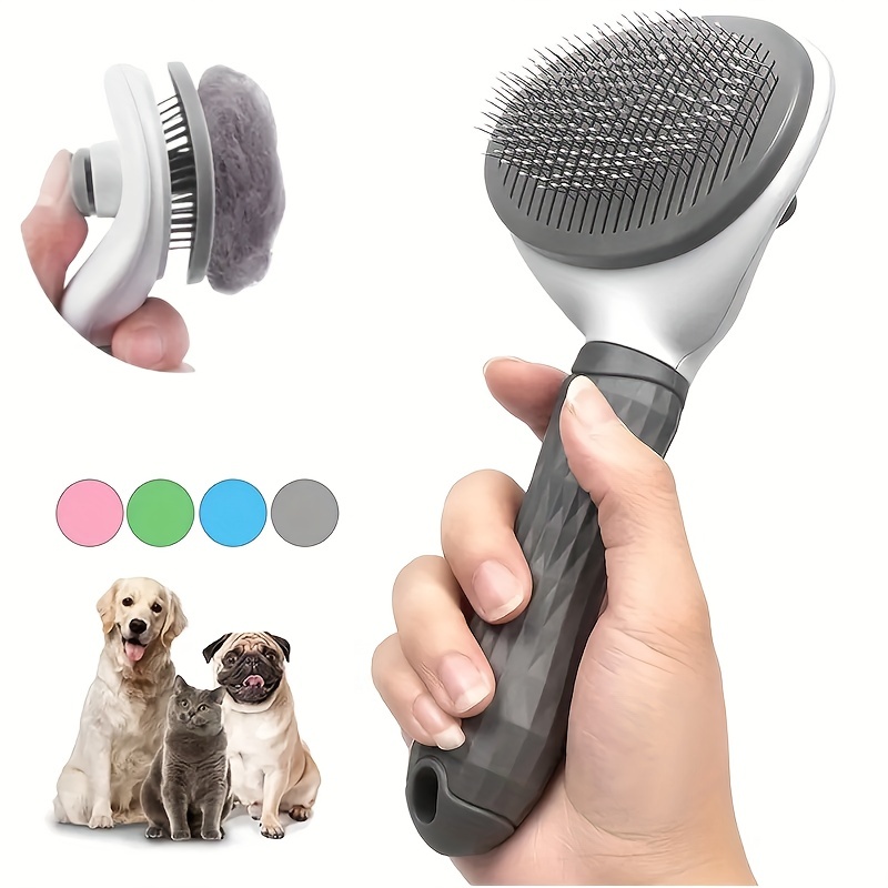 Pet Cat Hair Remover Double Sided Standard Size Travel Hair Removal Brush