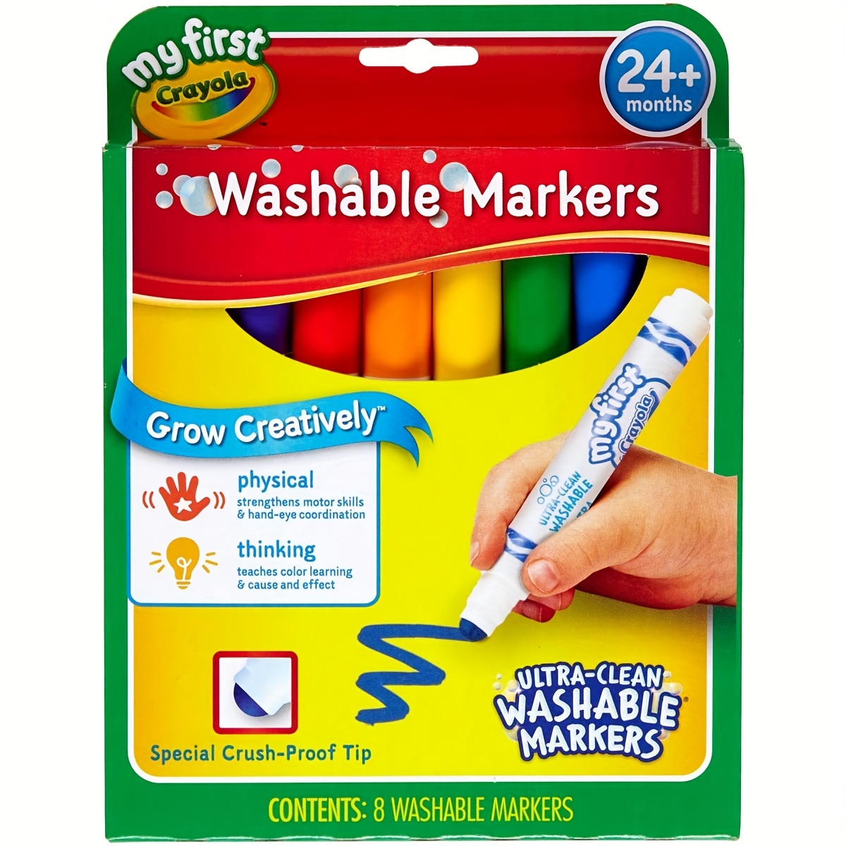 Crayola Paint Brush Markers - J&J Crafts