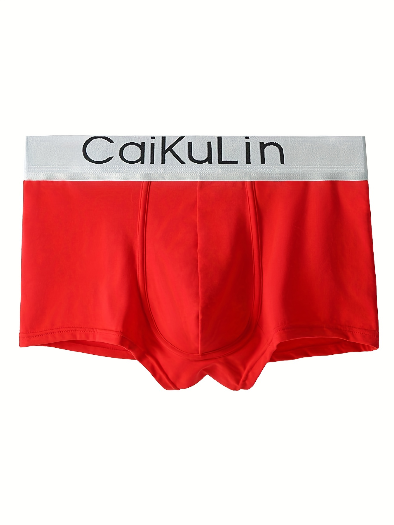 Buy CALVIN KLEIN UNDERWEAR Red Mens Solid Trunks