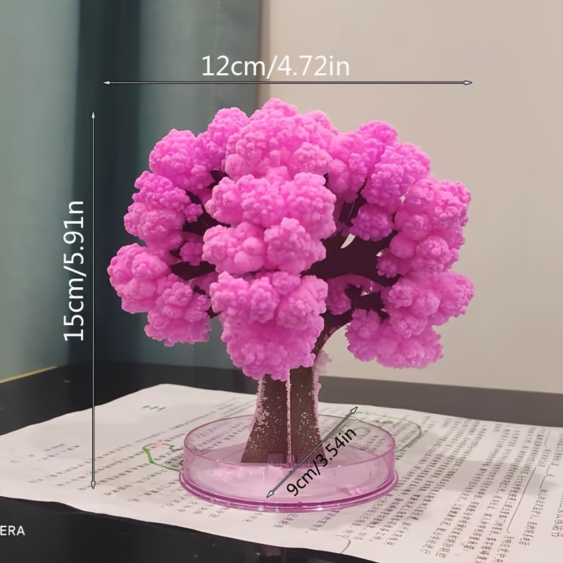 Paper Tree ing Crystal Childhood Toy Flowering Tree - Temu