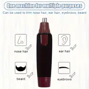 nose hair trimmer painless ear and face hair trimmer suitable for men and women details 3