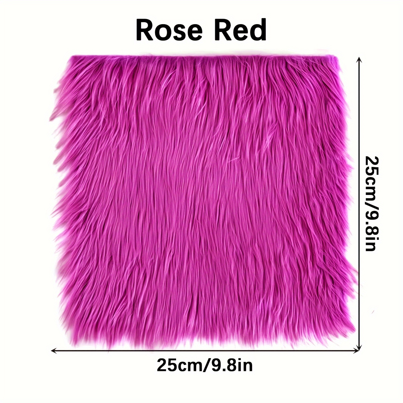 Long Faux Fur Fabric For Patchwork Sewing Material Doll Toy - Temu