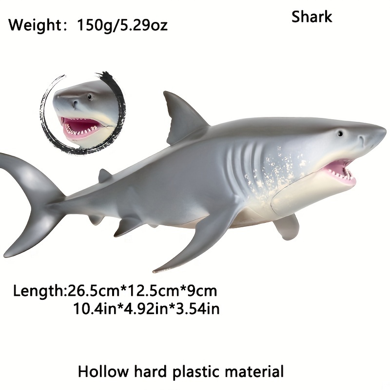 Large best sale shark toy