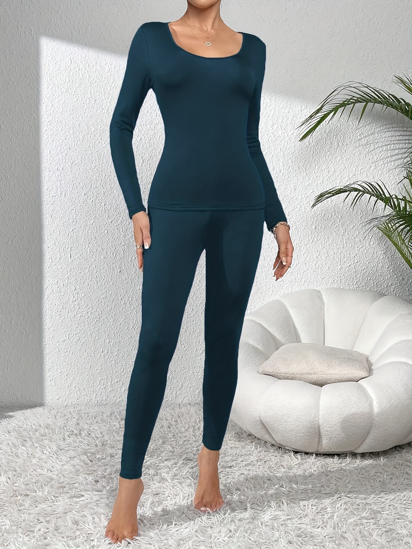 Seamless Womens Thermal Pants