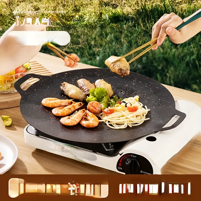 Smokeless Stovetop BBQ Grill Pan Gas Non-Stick Gas Stove Plate Electric  Stove Bakeware Barbecue Roast
