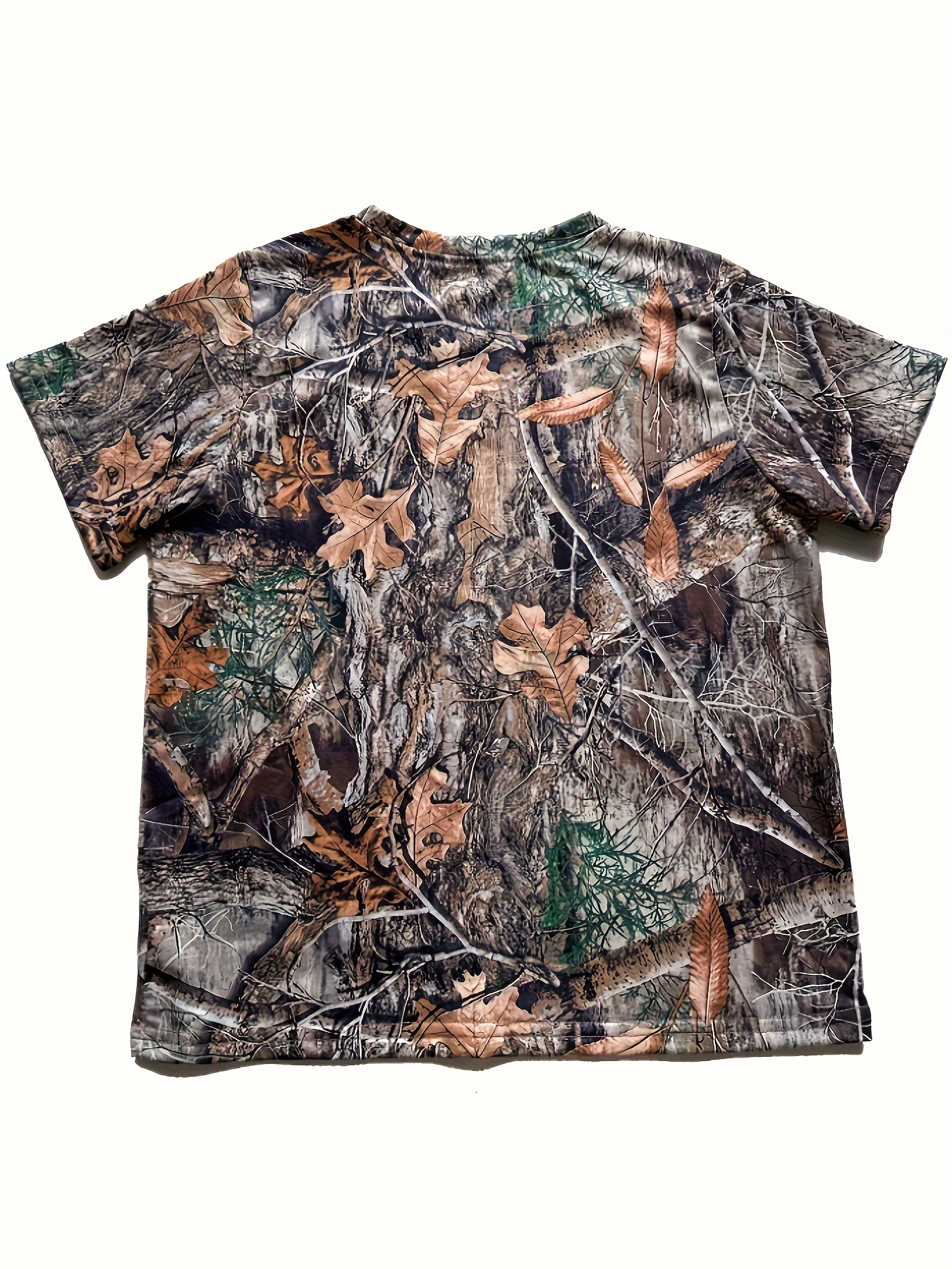 Kid Boy Casual Letter Camouflage Painting Print Short-sleeve Cotton Tee