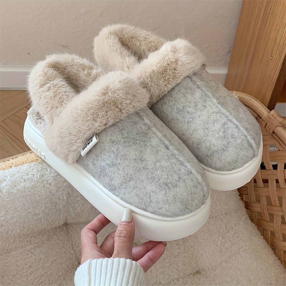 Vintage deals fluffy slippers