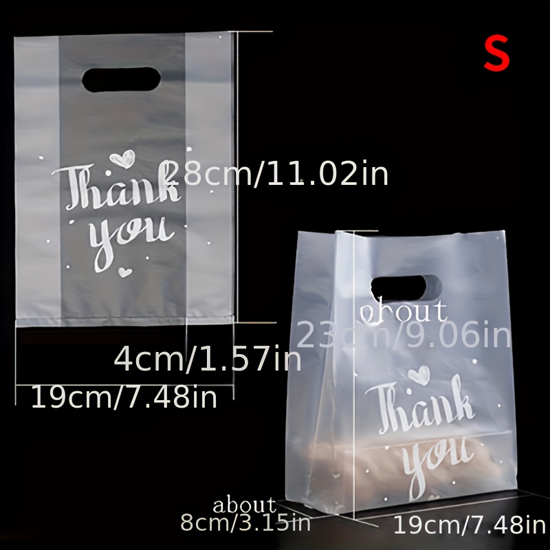 bolsas de plastico para negocio bolsa transparente ropa regalos