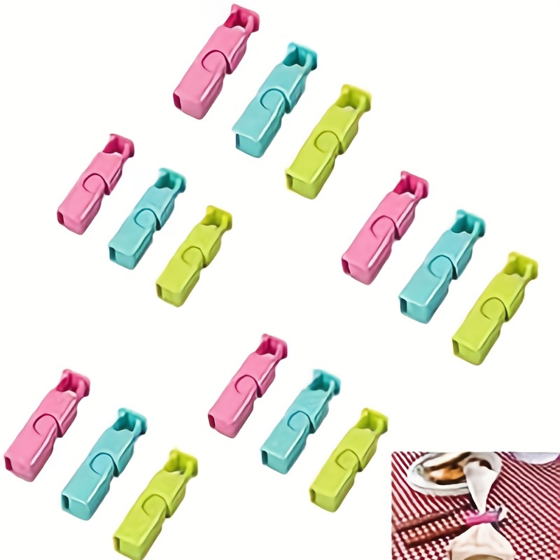 Bag Clips Food Bag Squeeze Clips Bread Bag Clips Plastic Bag - Temu