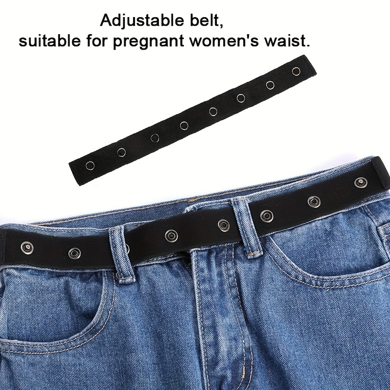 Rallonge de taille élastique pour pantalon, ceinture élastique