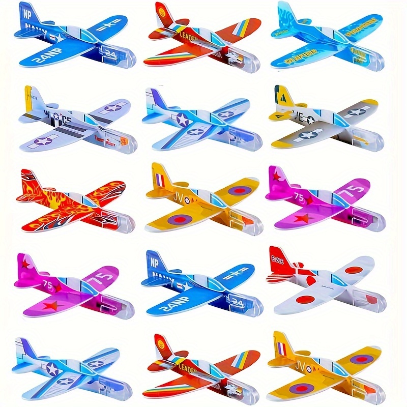 

Foam Gliders Planes Toys, Paper Airplane, Party Favors Goodie Bag Stuffers, Outdoor Flying Toys, Bulk For Classroom Prizes Boys And Girls -colors May Vary, Christmas Gifts