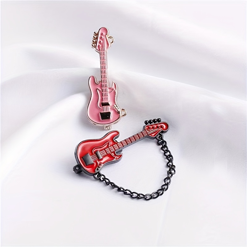 Women Guitar Brooch T-Shirt Hat Bag Decoration Brooch Clothes Pin Women's  Brooch Lapel Pins Brooches For Women's Clothing - AliExpress