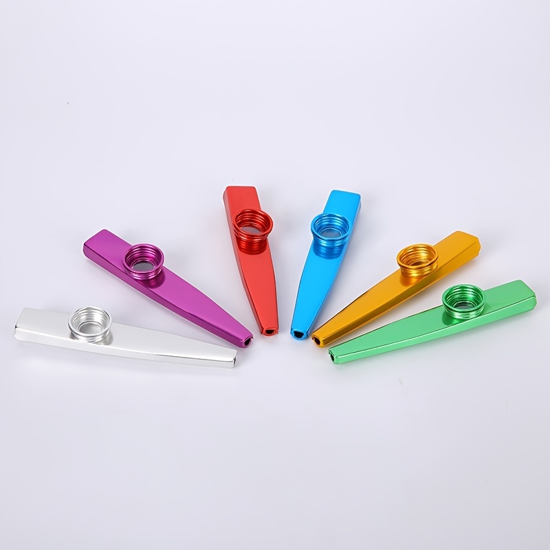 Naad Aluminium Alloy Kazoo with Diaphragm Membrane Mouth Flute Musical  Instruments (Silver) 2022 Sil