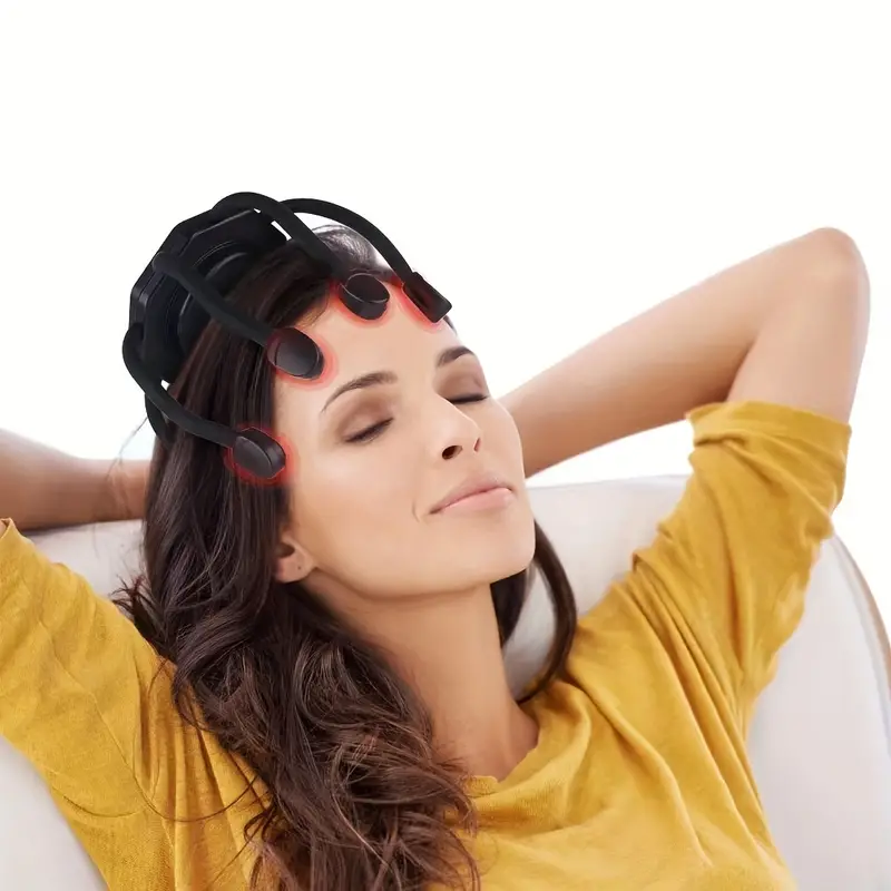 Electric Head Massage Device Nerve Relaxation And - Temu