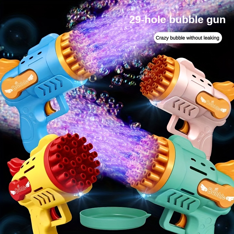 Pistolet à bulles pour enfants Jouets intérieurs et extérieurs