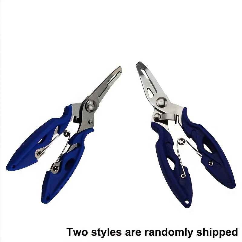 Fishing Long Nose Pliers Stainless Steel Fish Hook Remover Split Ring  Pliers Fishing Line Cutter Tools 3 Size Lanyard Fishing Gear with Lanyard  for Freshwater Saltwater (18cm/7.08inch Pliers), Pliers & Tools 