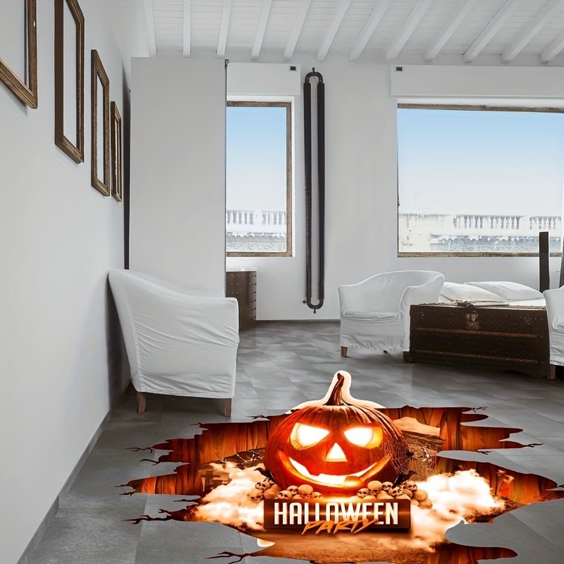 Acquista Adesivi modello zucca effetto visivo 3D adesivi decorativi per la  casa facili da installare