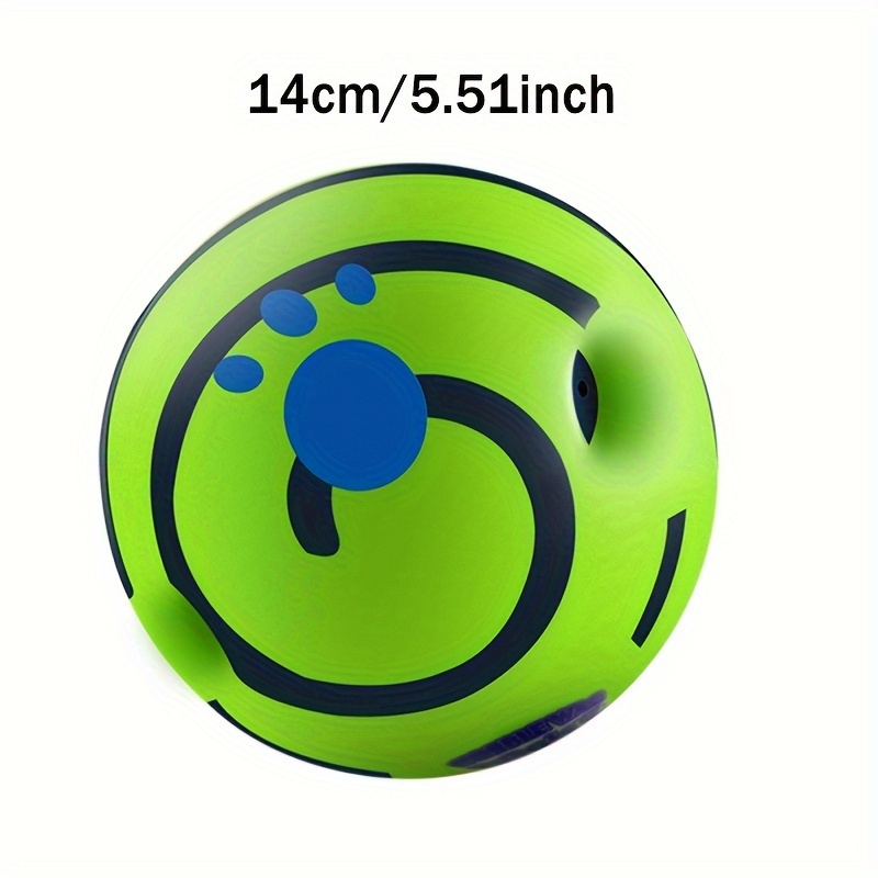 Wobble Giggle Dog Ball,Interactive Dog Toys Ball,Squeaky Dog Toys  Ball,Durable Wag Chewing Ball for Training Teeth Cleaning Herding Balls  Indoor