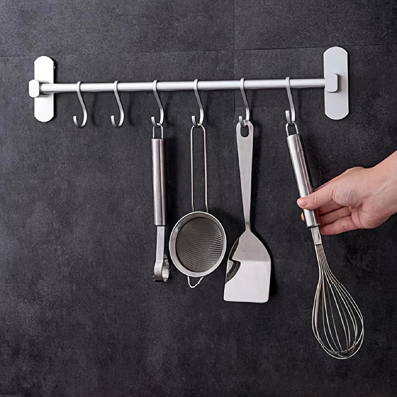 Aluminum Movable Row Hook Multifunctional Hook Kitchen Hook - Temu