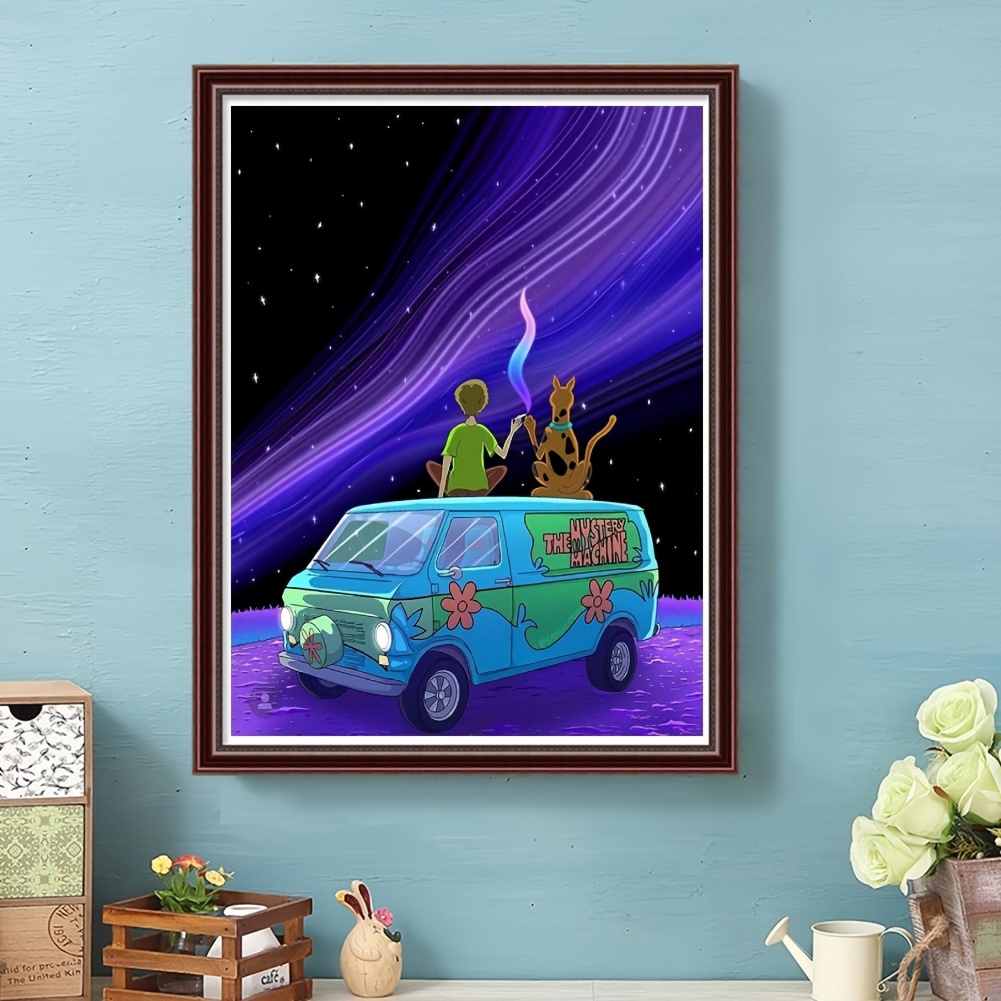 Diamond Painting Kit, Rick and Morty 12x16 Inch Full Drill 5D Diamond  Painting Craft Canvas Picture Diamond Art for Adult Bedroom Wall Decor