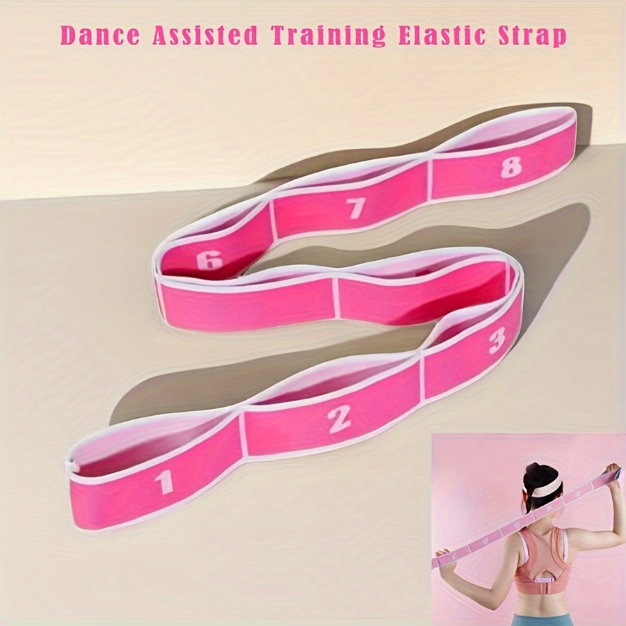 Digital Segmented Yoga Resistance Bands Elastic Fitness - Temu