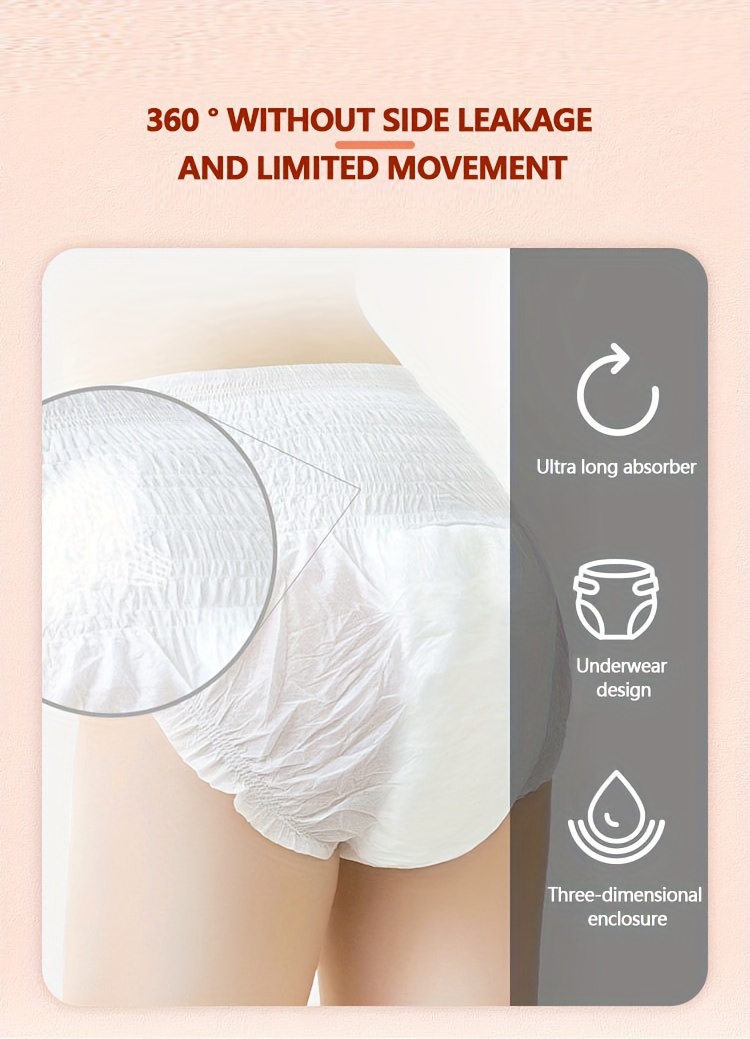 Incontinence Underwears: Breathable Extra Absorbency Adult - Temu Canada