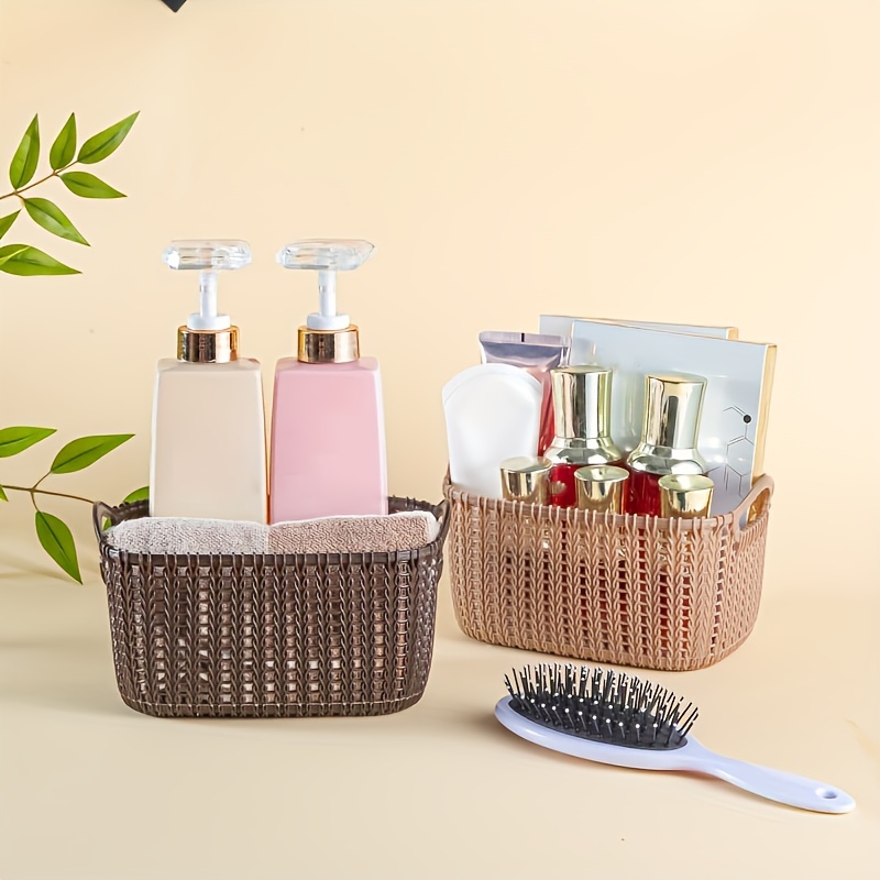 Portable Toiletries Basket Large Capacity Cosmetics Holder