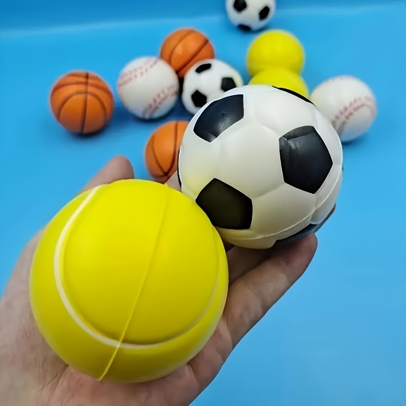 Squeeze Stress Balls Anti Stress Baseball Basketball - Temu