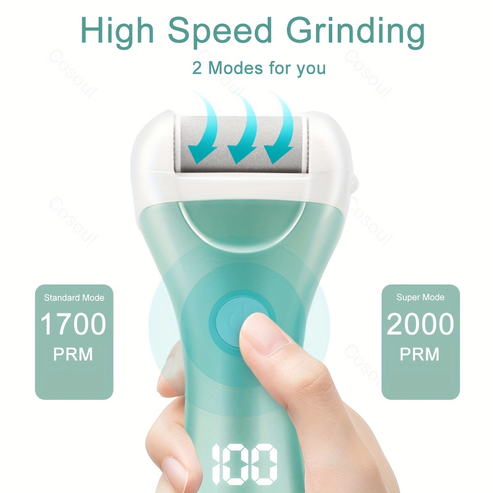 BETUFIARY Electric Foot Callus Remover, Rechargeable Foot Care Scraper  Pedicure Tools, Professional Foot Scrubber Dead Skin