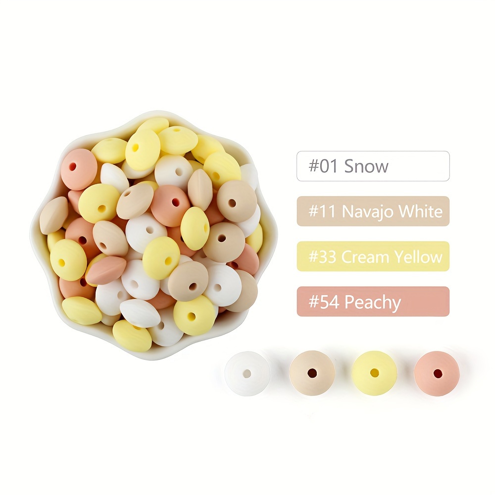 12mm Sunshine Yellow Round Silicone Beads, Yellow Round Silicone Beads,  Beads Wholesale