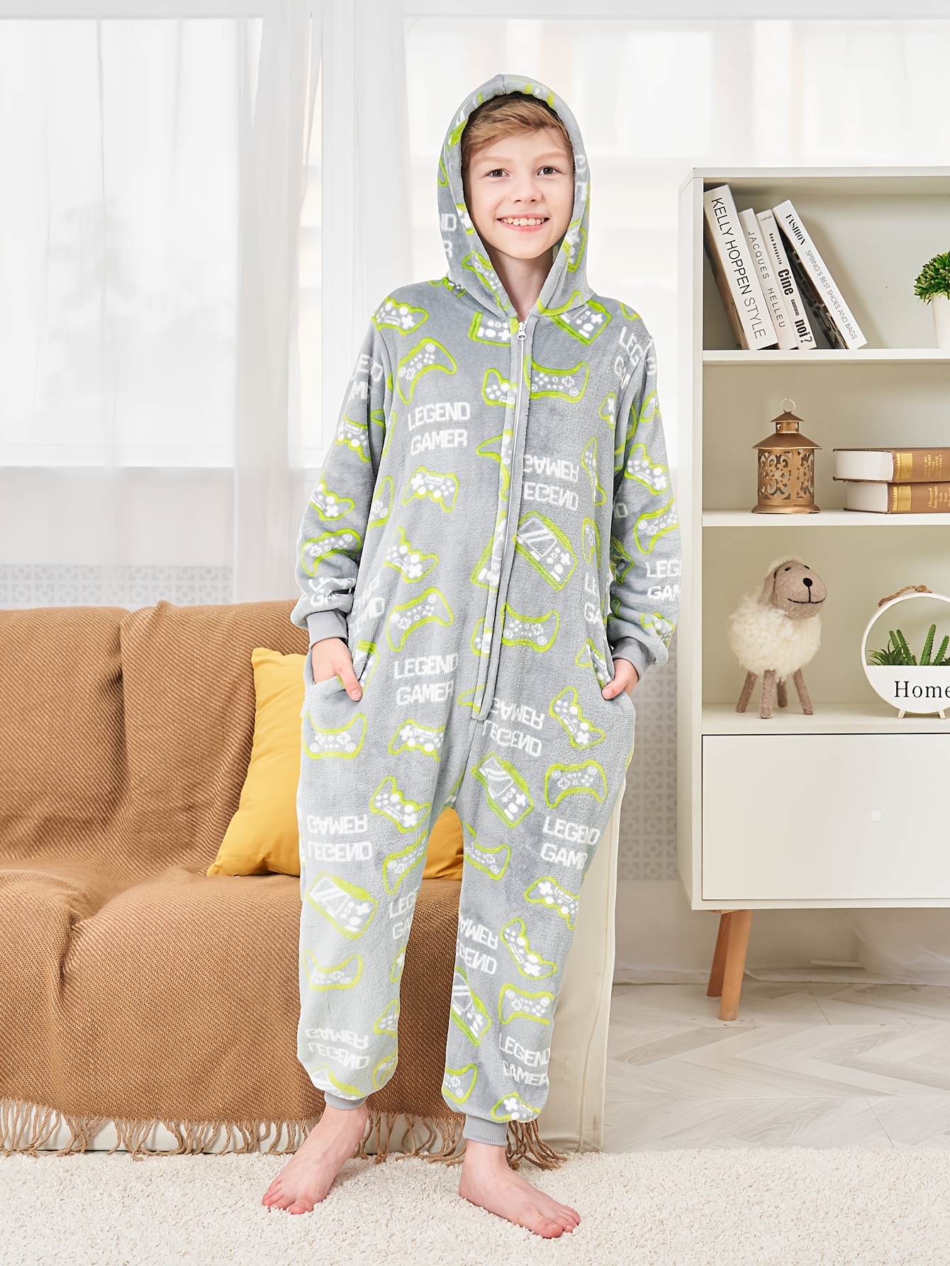 China Children pajamas hooded flannel fleece snug-fig footless factory and  manufacturers