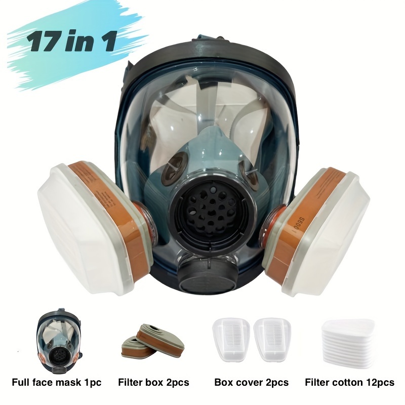 Masques respiratoires contre la poussière, les gaz et les vapeurs